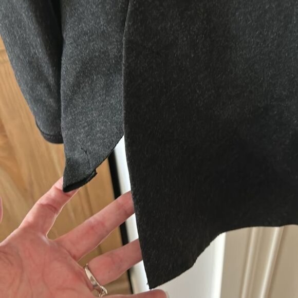 MARIE SAINT PIERRE small 1/2 zip long sleeve top - Picture 9 of 9